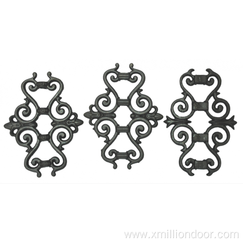 Decorative fence gate wrought iron